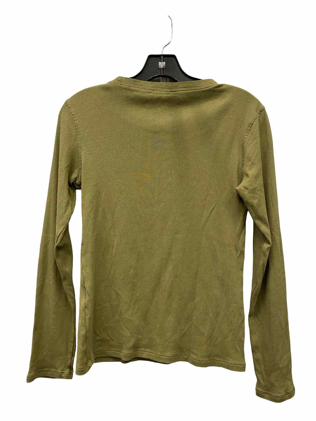 ZARA Size L Green Long Sleeve Shirts