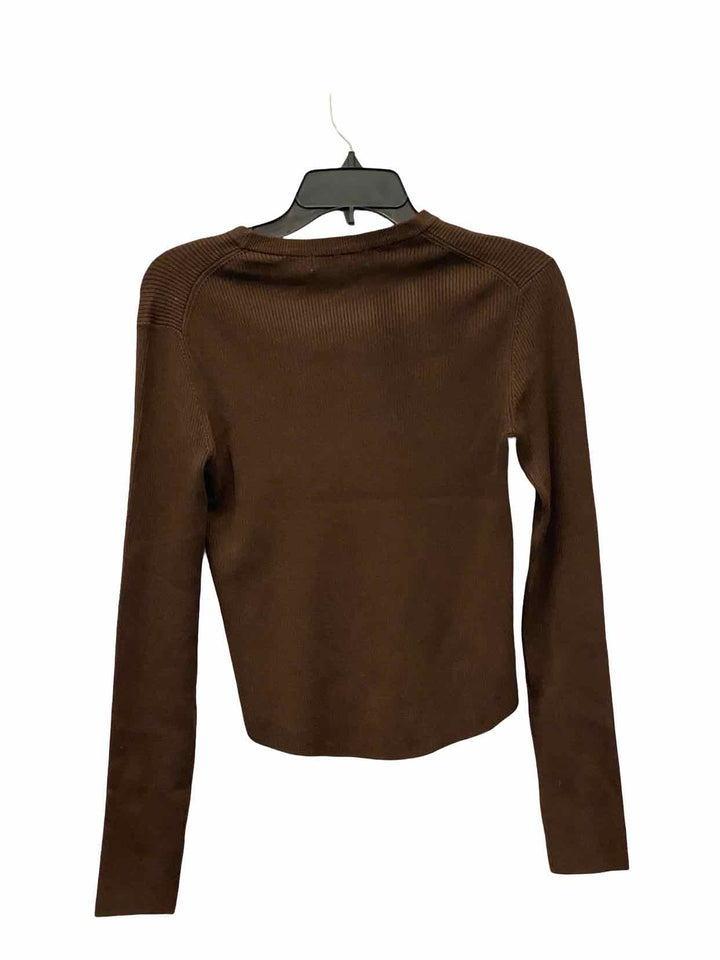 Giordano Size M Brown Sweater