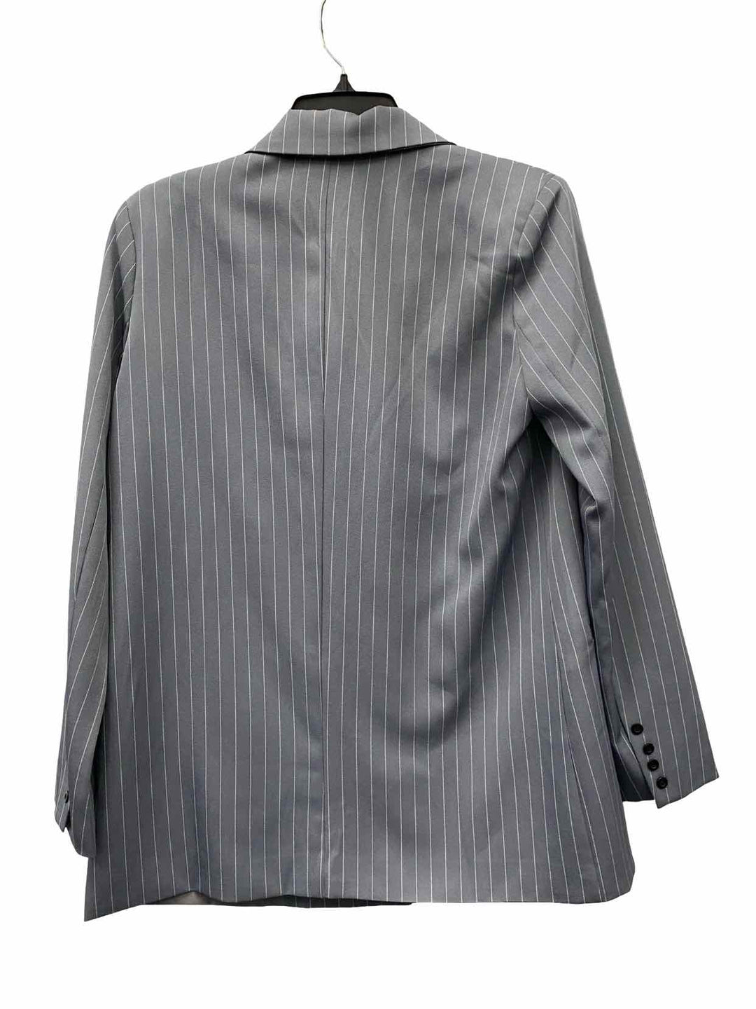 Pretty Little Thing Size 2 Grey Blazer