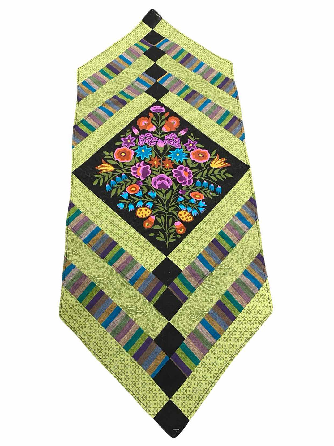 Purple Table Runner Home Decor
