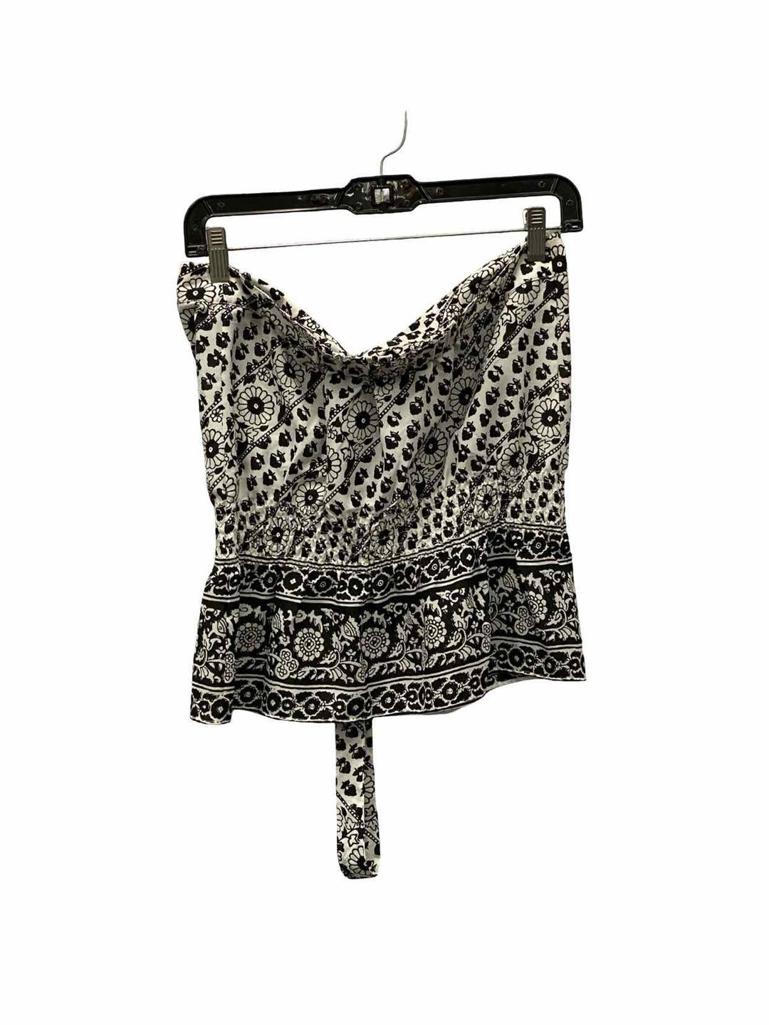 Loft Size 6 Black White Tank Top