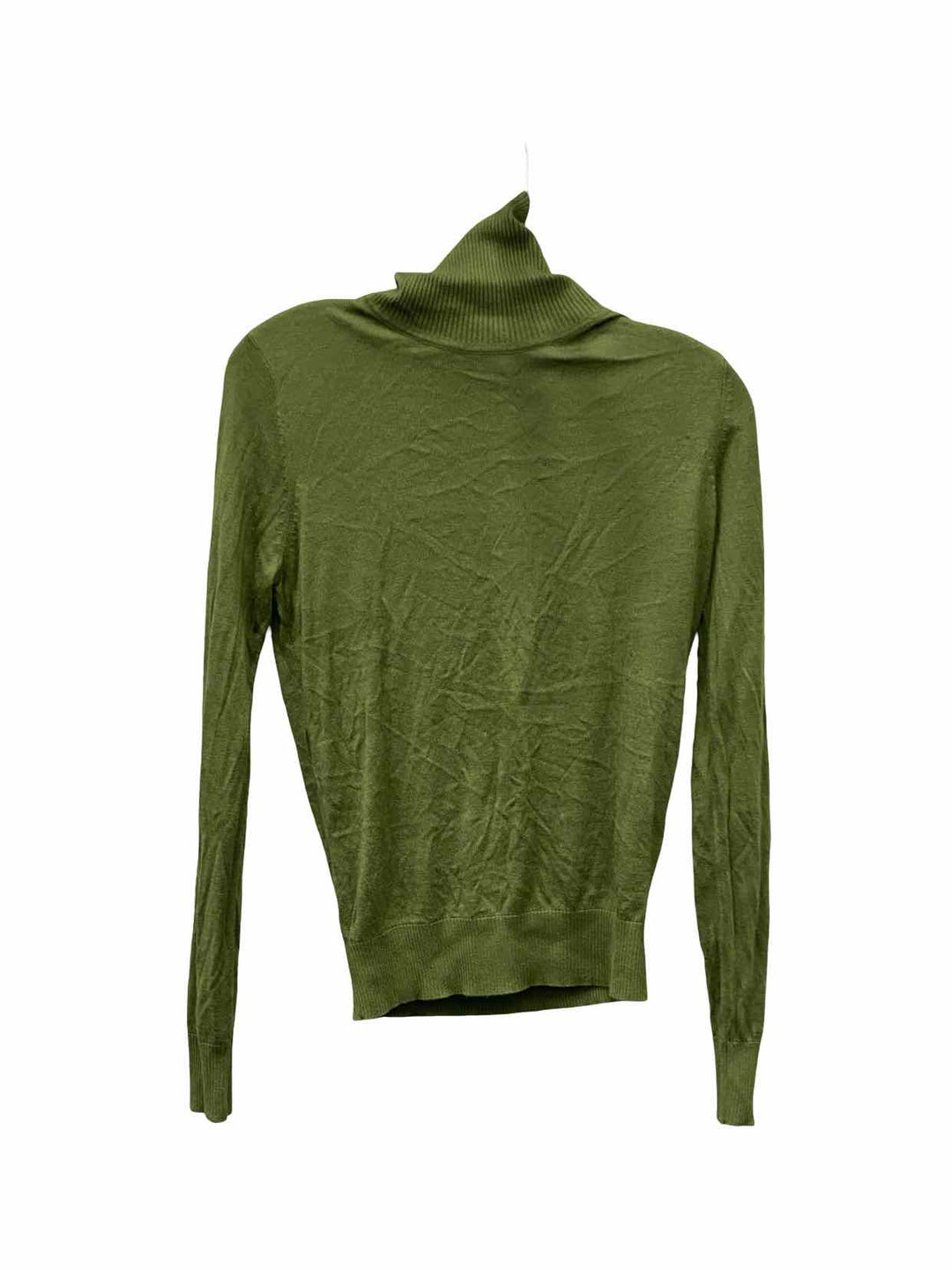 August Silk Size S Green Sweater