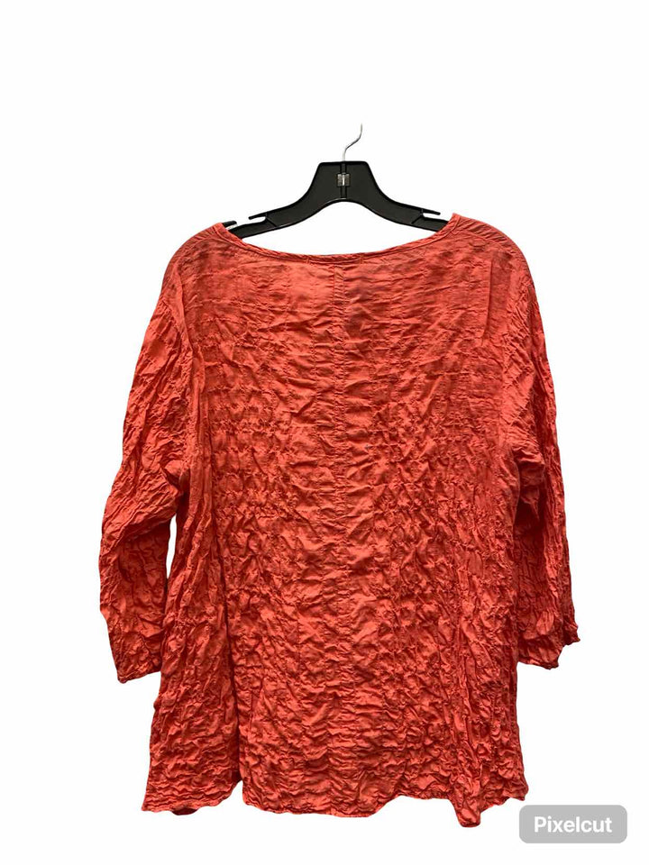 Cut Loose Size S Coral Long Sleeve Shirts