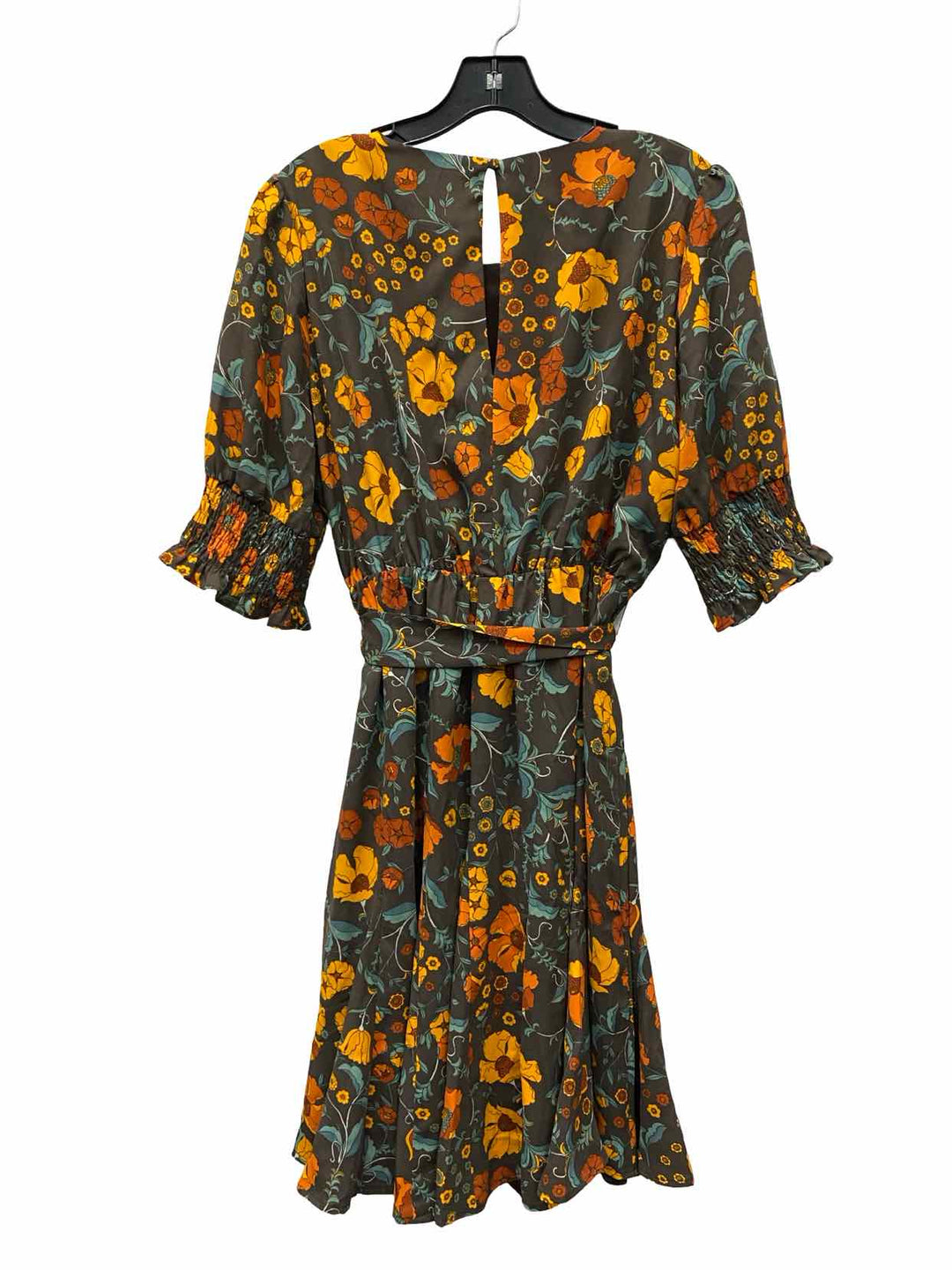 Baltic born Size XL Brown Yellow Floral Dress