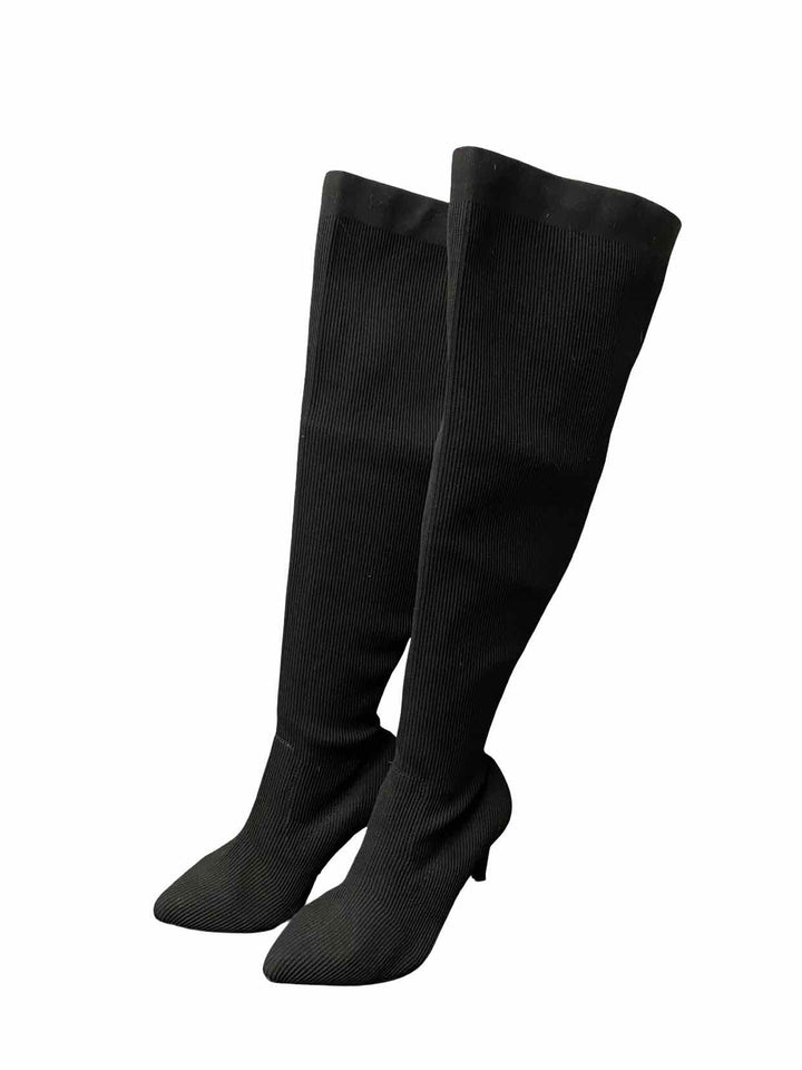Unknown Shoe Size 8 Black Boots(knee)