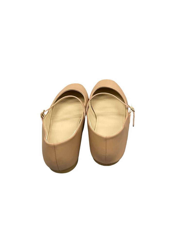 Banana Republic Shoe Size 8 Beige Vegan Leather Maryjane Ballet New in Box Flats