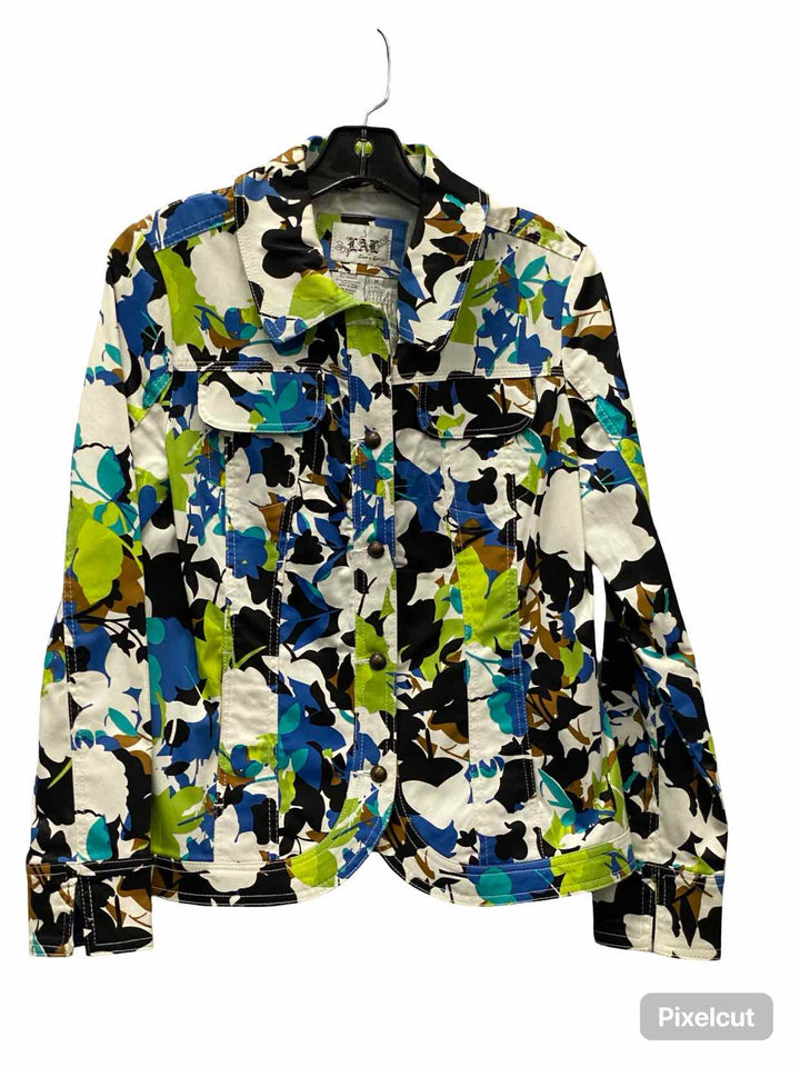 Live a little Size M Multi-Color Floral Jacket