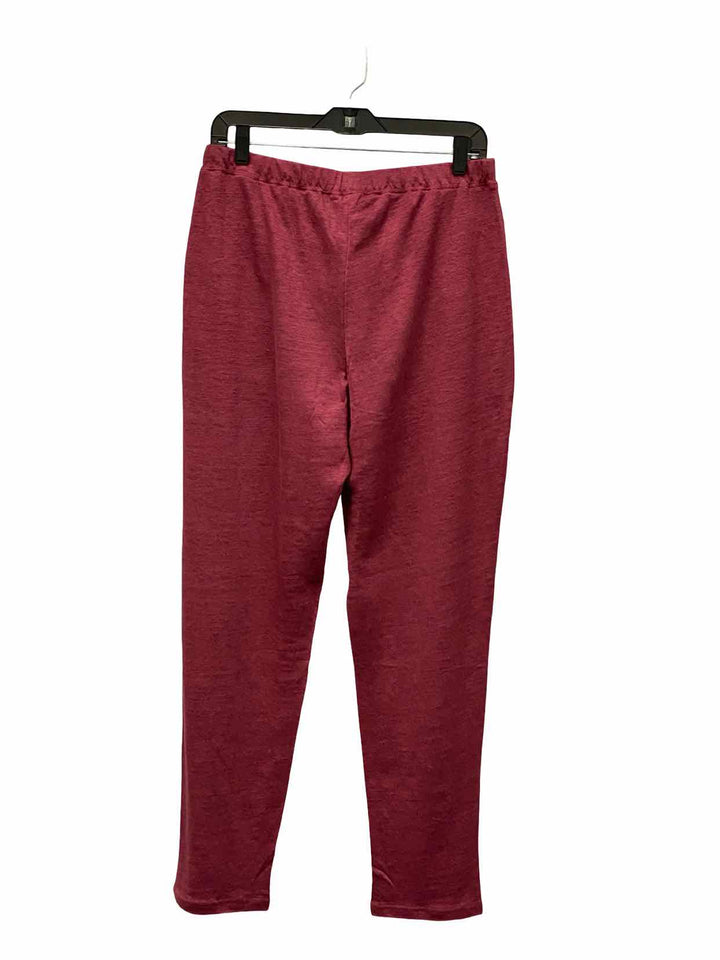 The Company Store Size M Plum 100% Linen NWT Pants