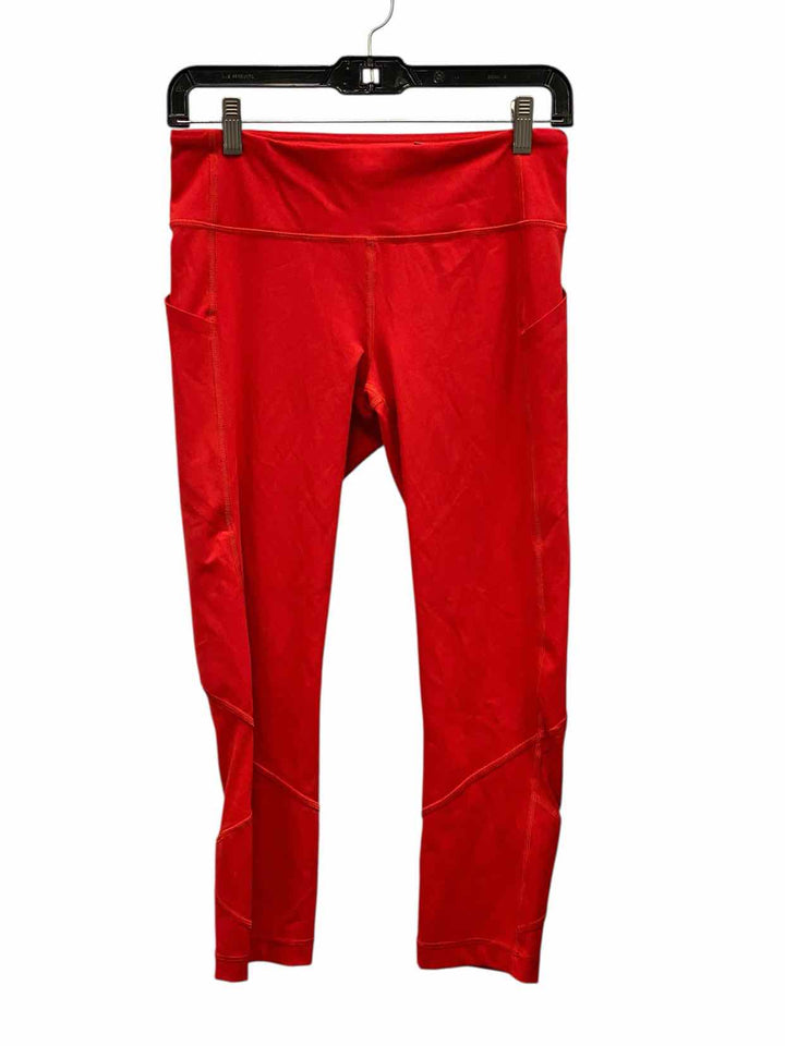 Lululemon Size 6 Red Athletic Pants