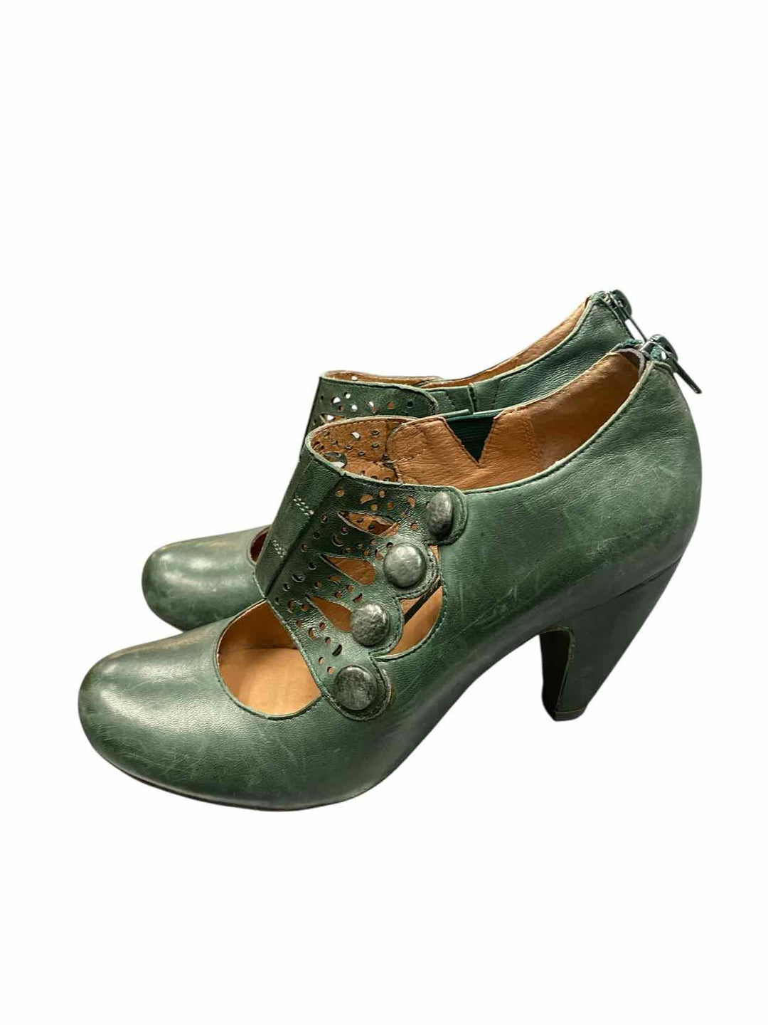 Miz Mooz Shoe Size 8.5 Emerald Heels