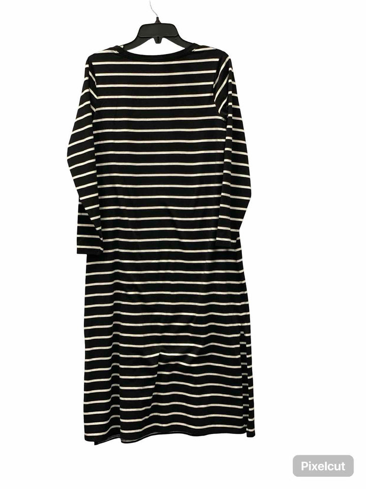 Belle by Kim Gravel Size SP Black White Dress