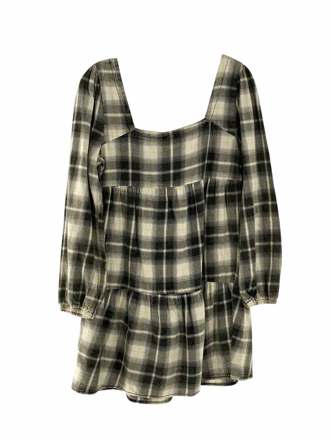 BP Size XS Black White Plaid Dress
