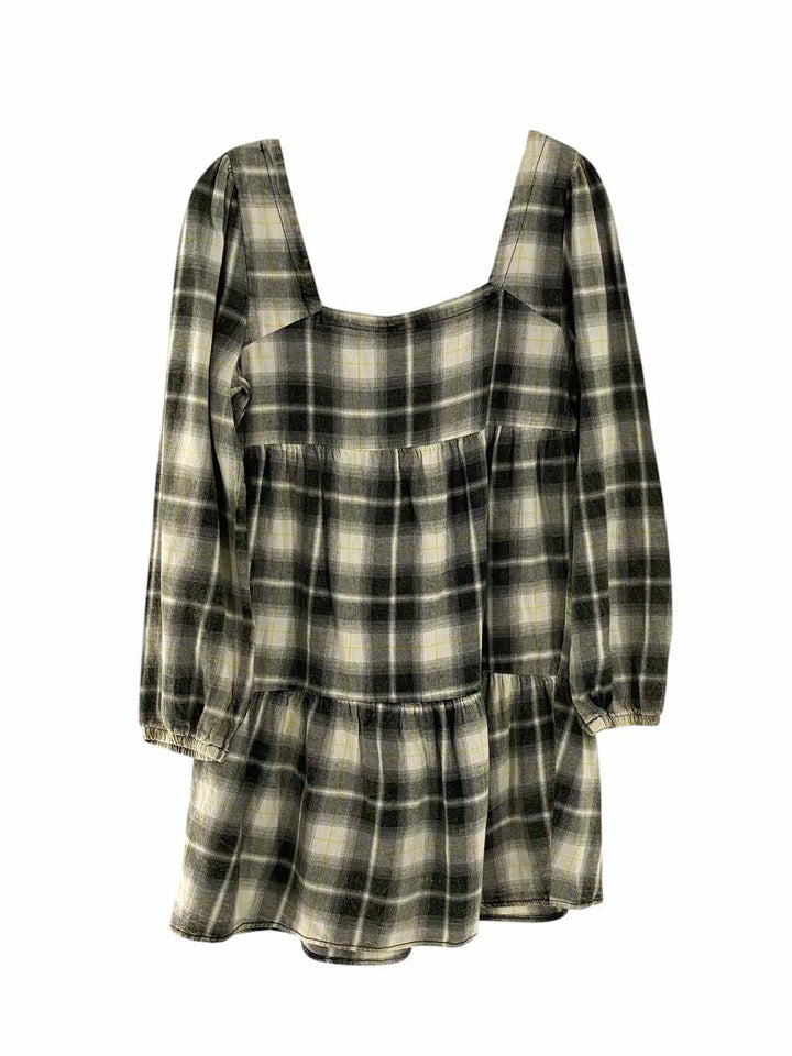 BP Size XS Black White Plaid Dress