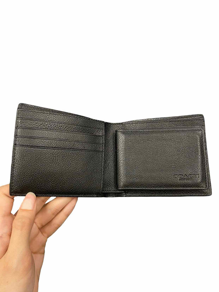 COACH Black Wallet