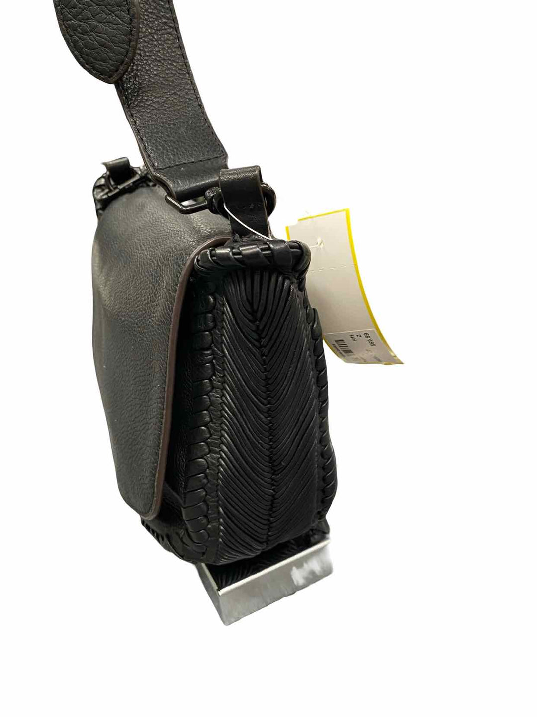 Aimee Kestenberg Black All For Love Saddle Crossbody Purse