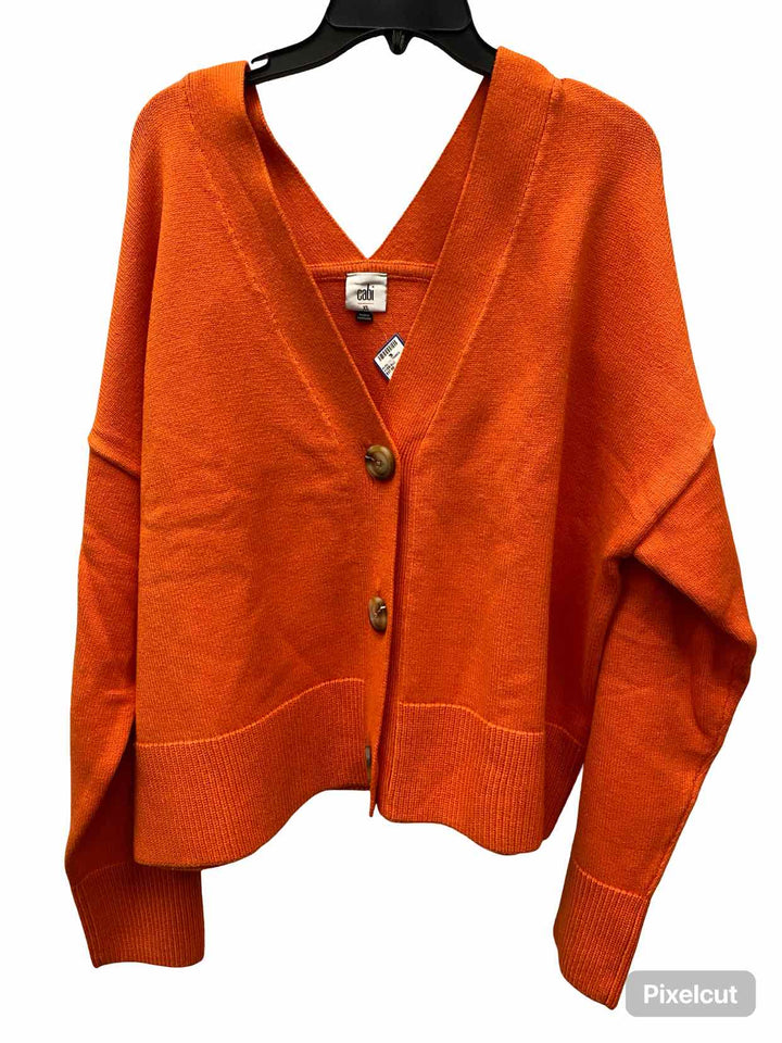 Cabi Size XL Orange Sweater