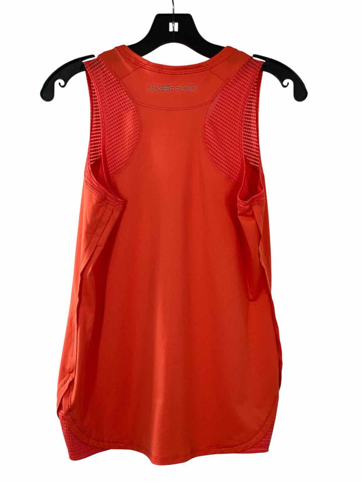 Exofficio Size S Orange Athletic Tank Top