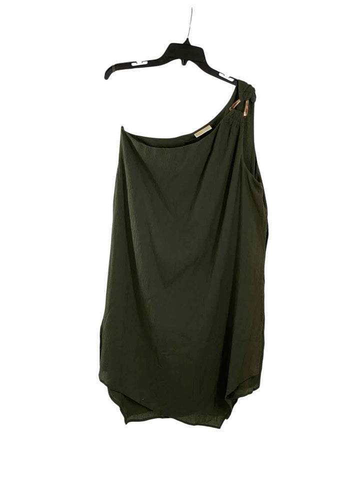 Michael Kors Size L Green Cotton Dress