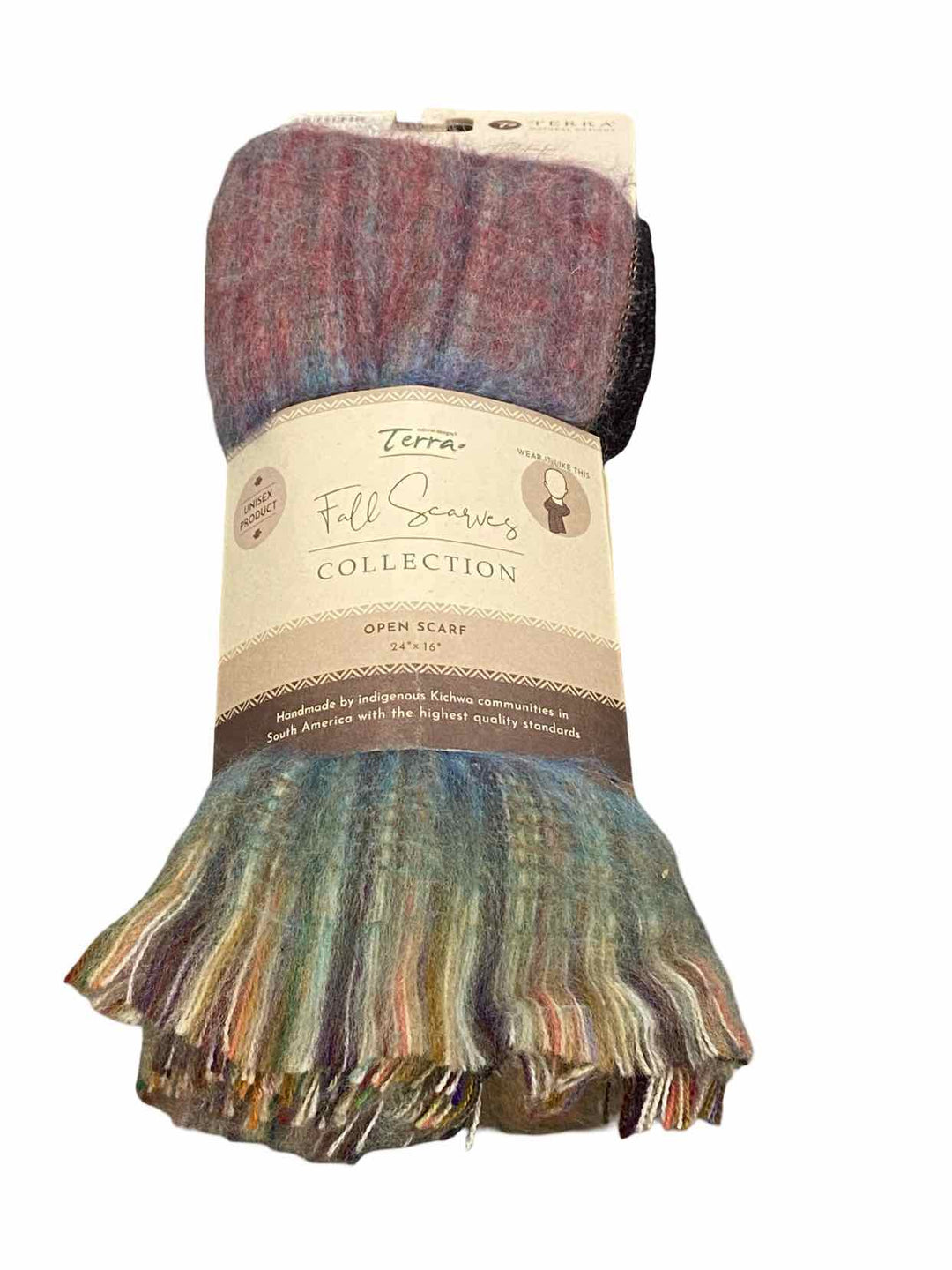 Terra Natural Designs Green Scarf