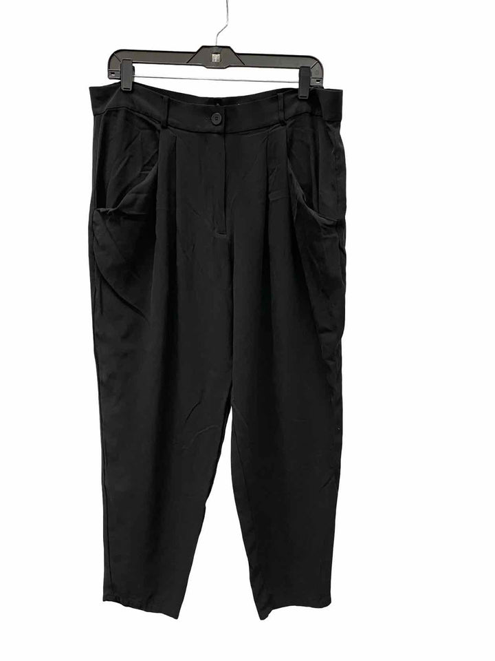 Eileen Fisher Size L Black Pants