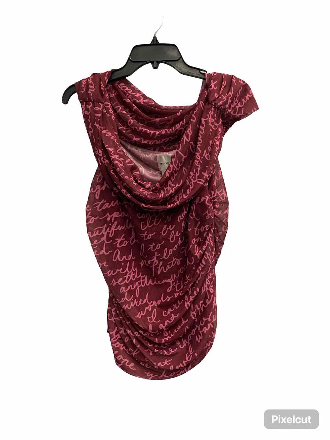 Maeve Size XL Pink Print Tank Top