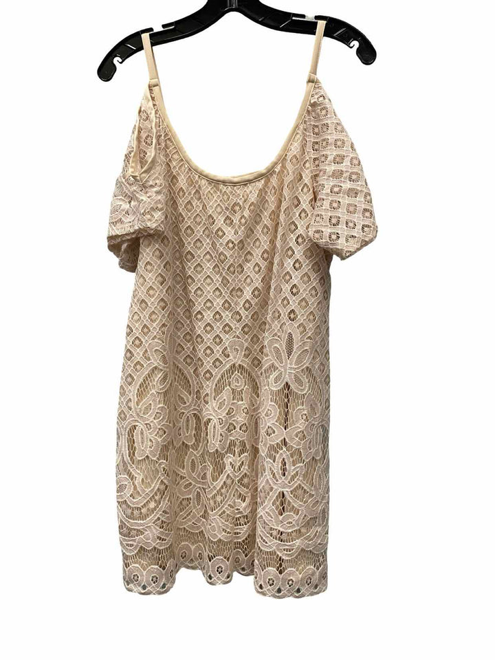 Venus Size M Light Pink White Tank Top