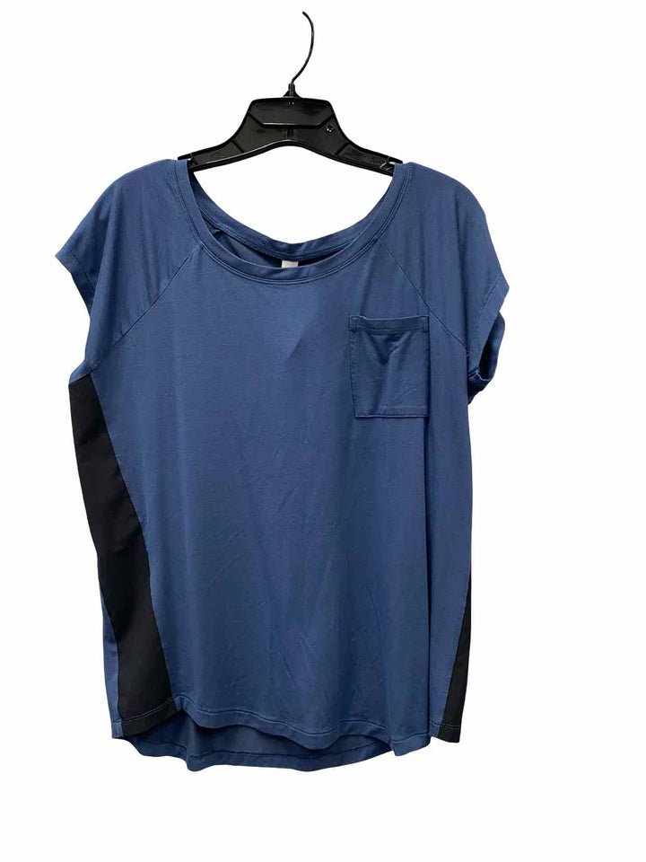lole Size S Blue Short Sleeve Shirts