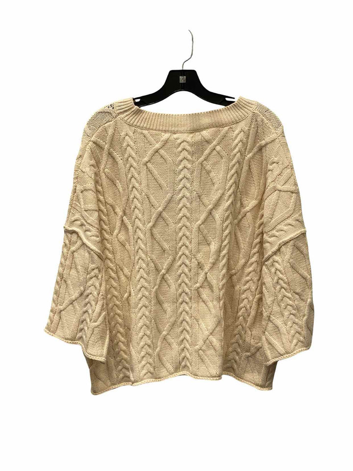 Entro Size L Cream Sweater