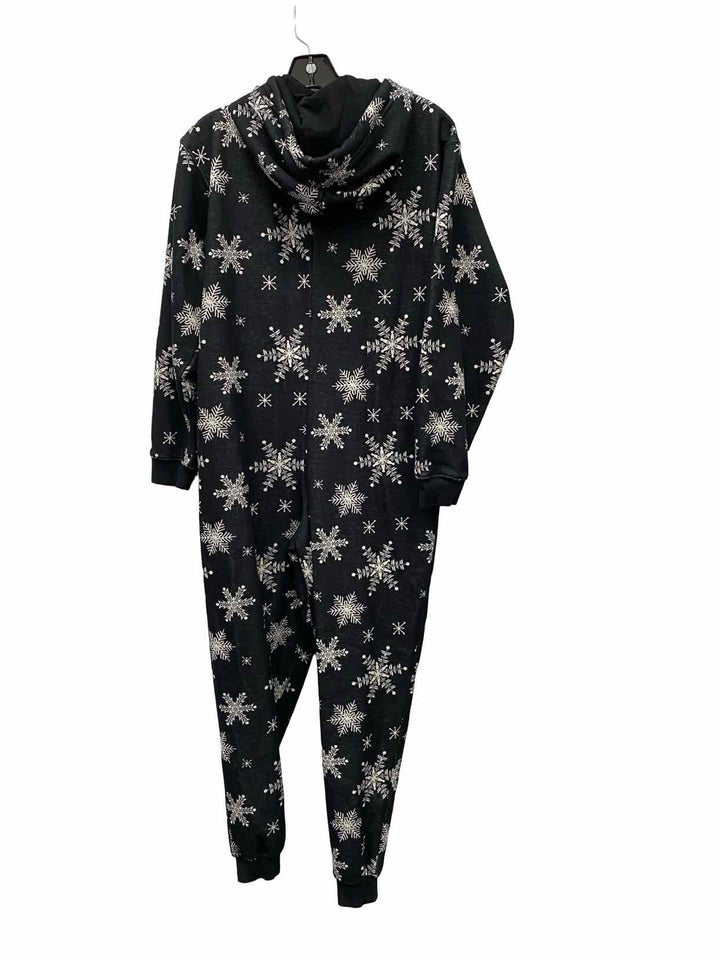 Unknown Brand Size S/M Black White Snowflakes Dress
