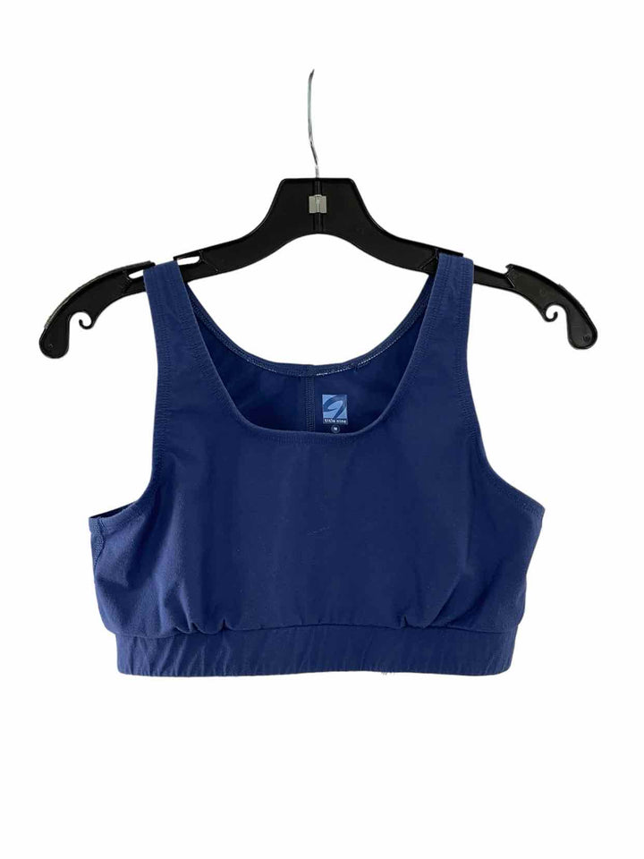 Title Nine Size M Blue Athletic Bra