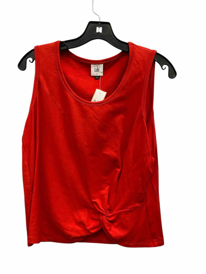 Cabi Size S Red Tank Top