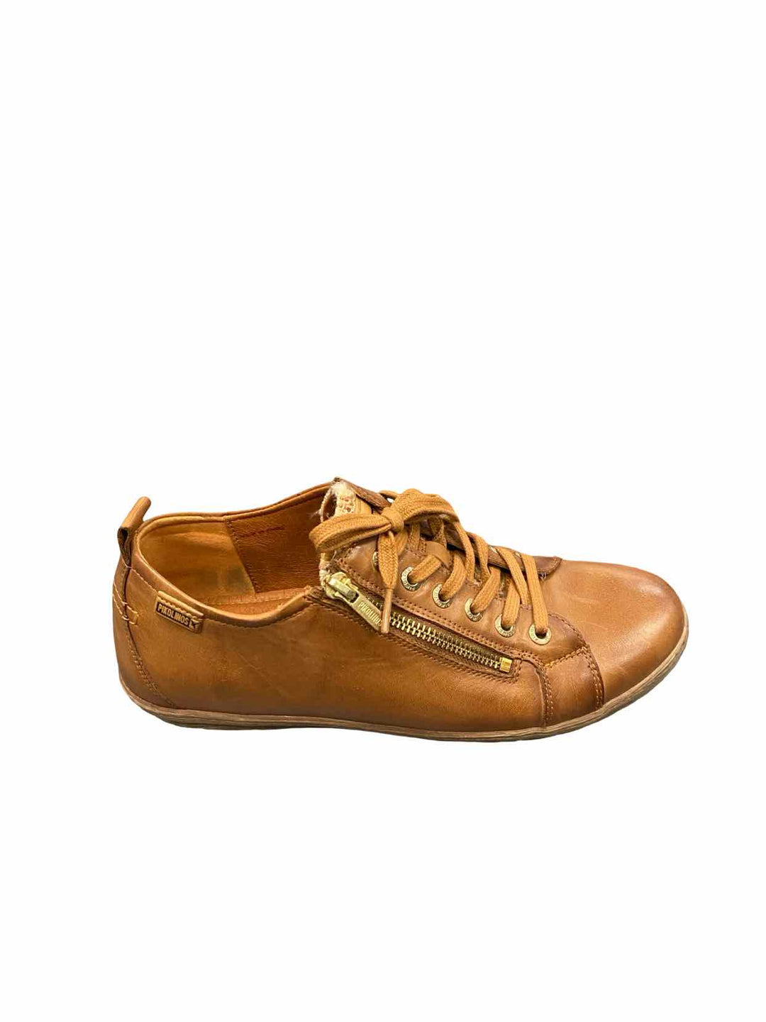 Pikolinos Shoe Size 40 Tan Leather Sneakers