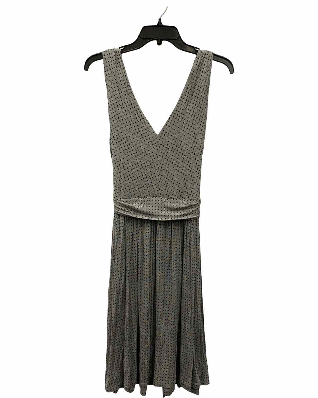 Loft Size M Grey Black Dress