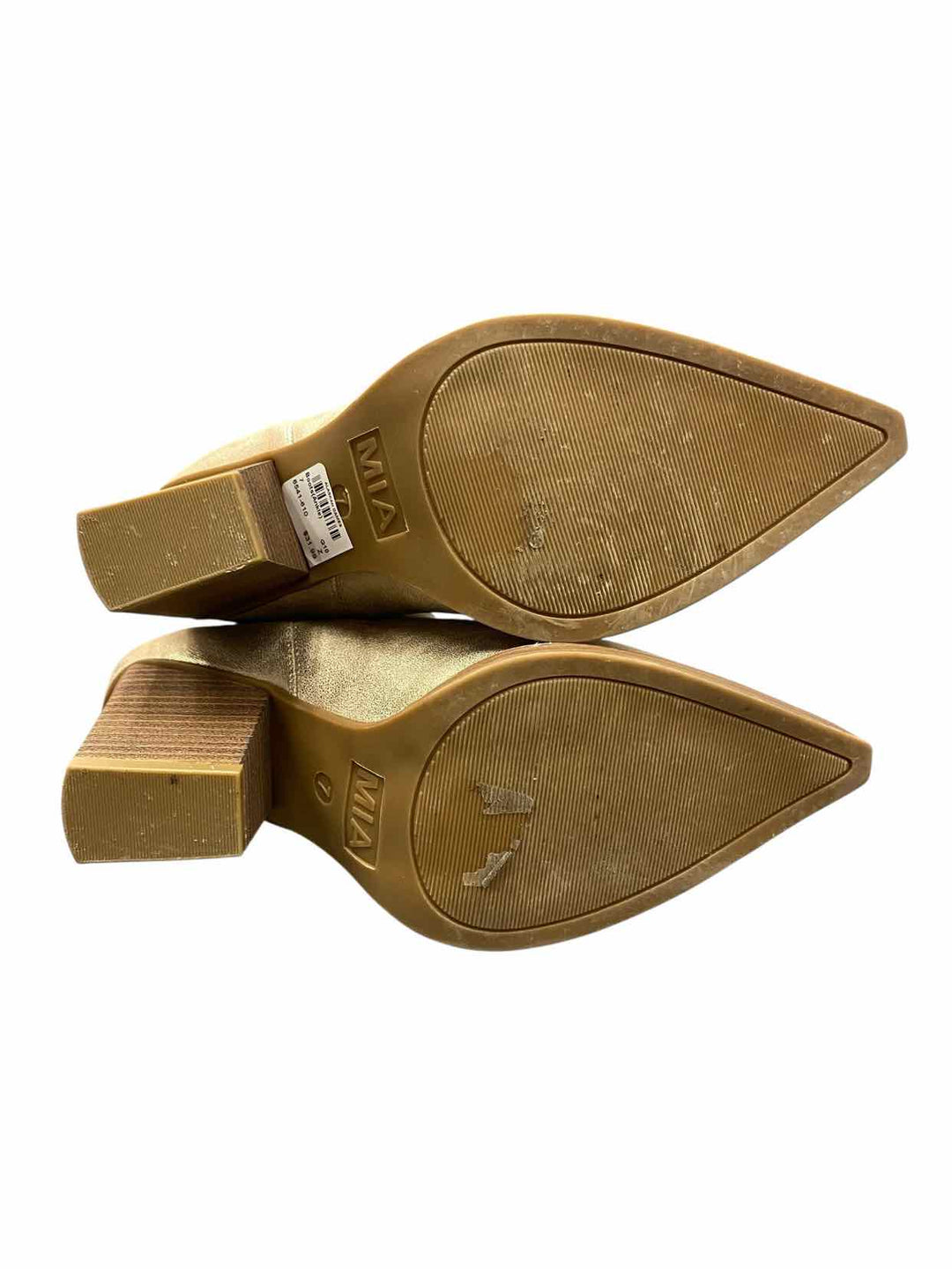 Mia Shoe Size 7 Gold Boots(Ankle)
