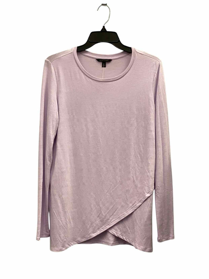 Banana Republic Size M Lavender Long Sleeve Shirts