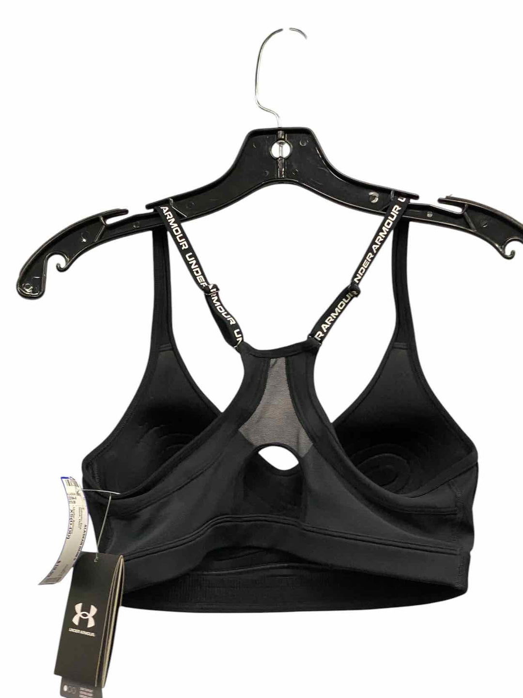 Under Armour Size XS(D-DD) Black Athletic Bra