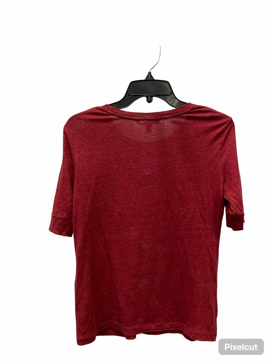 Banana Republic Size XS Red 100% Linen T-shirt