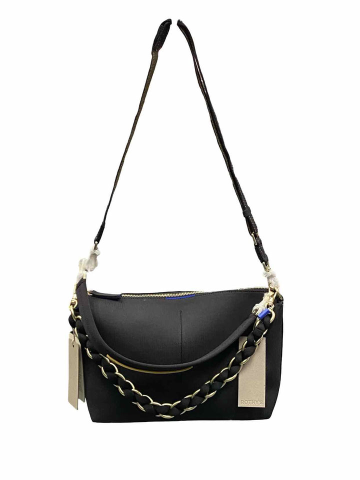 Rothy's Black W/3 Straps Purse