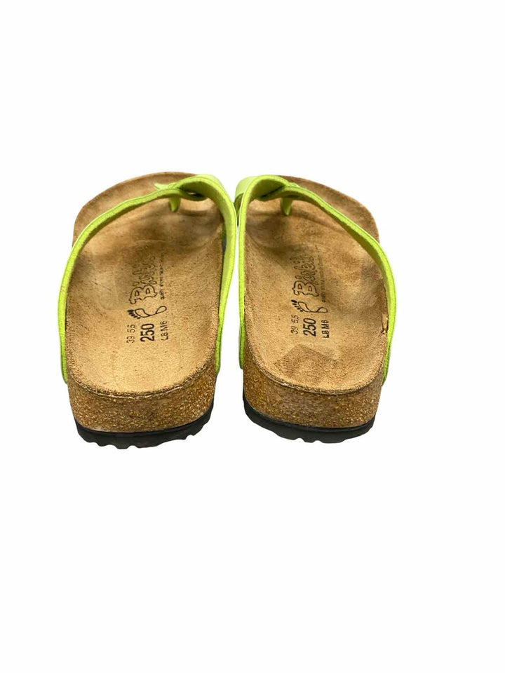 Birkenstock Shoe Size 39 Green Leather Sandals