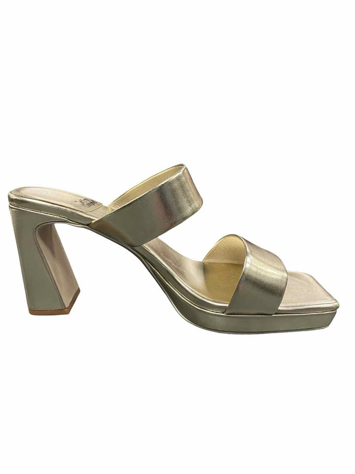Jeffrey Campbell Shoe Size 10 Gold Heels
