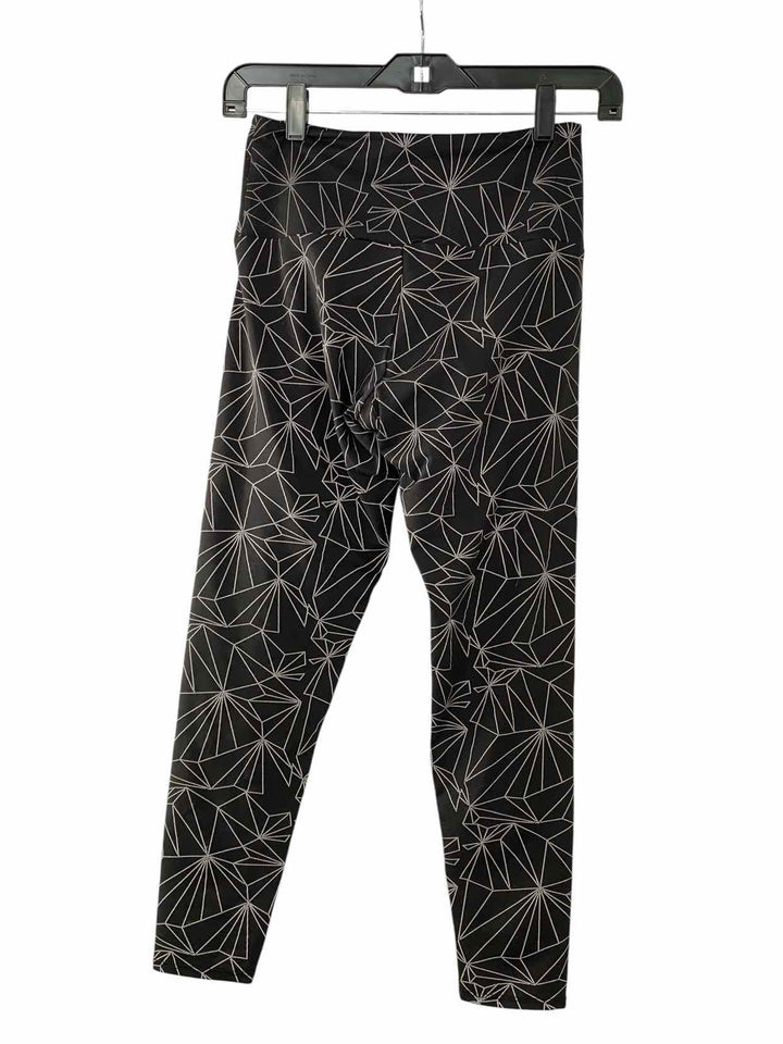 Onzie Size S Black Print Athletic Pants