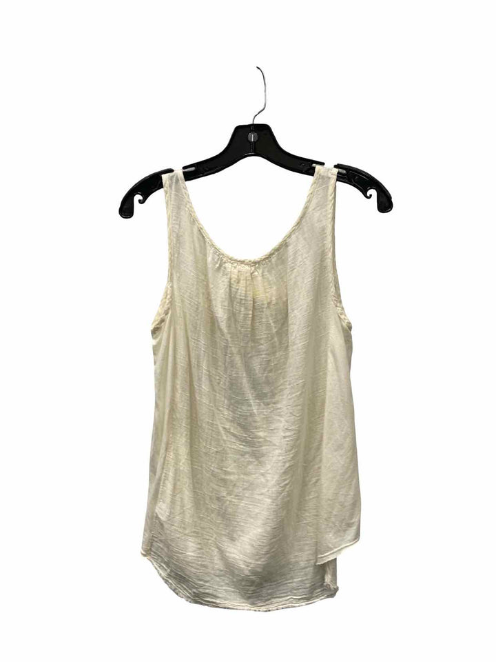 Velvet Size S White 100% cotton Tank Top