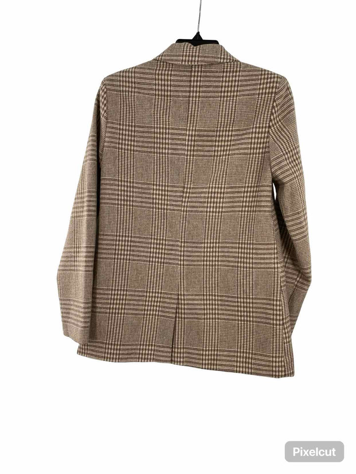 Z supply Size XS Beige Plaid Jacket