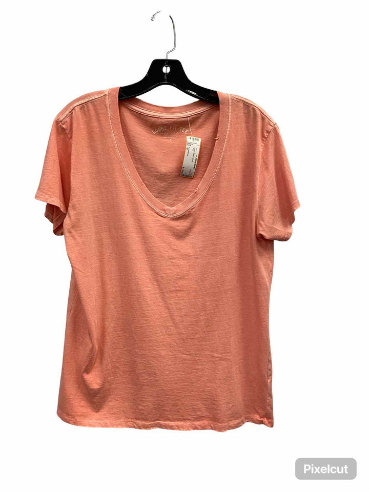 Aeropostale Size M Pink Short Sleeve Shirts