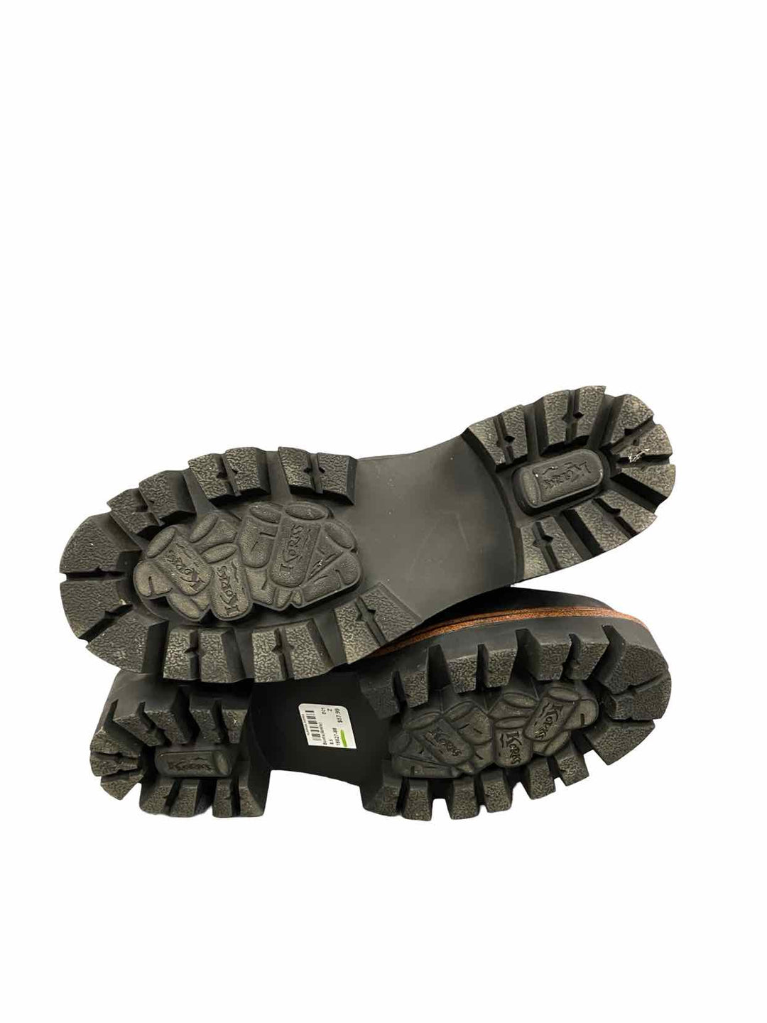 Korks Shoe Size 8.5 Black Vivi Lug Boots(Ankle)