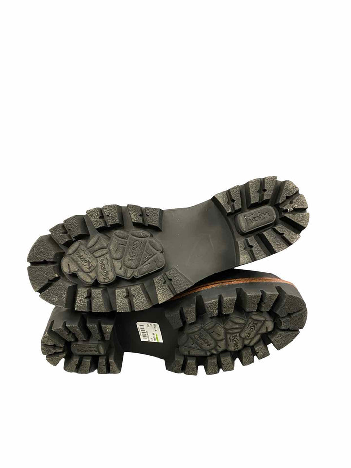 Korks Shoe Size 8.5 Black Vivi Lug Boots(Ankle)