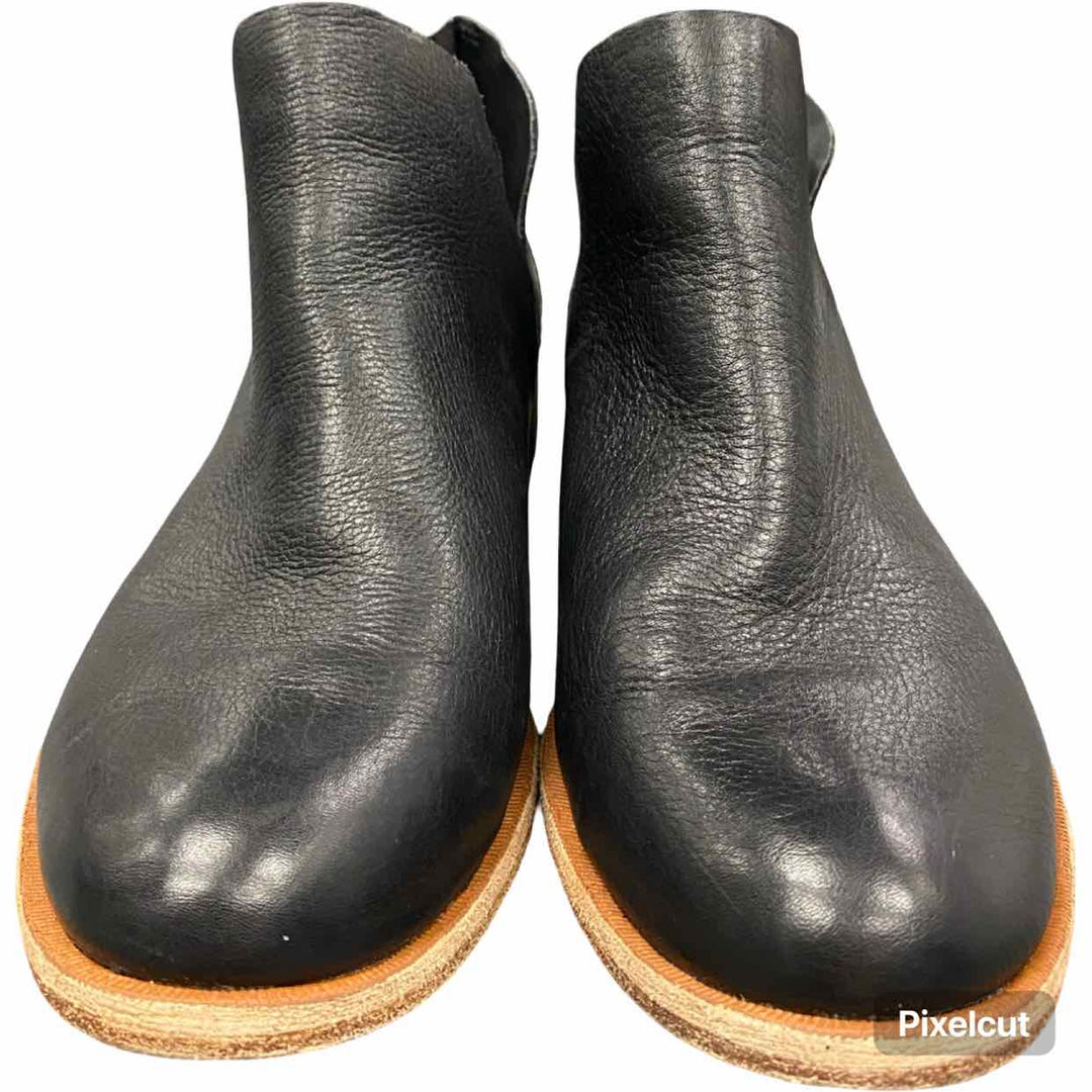 Kork- Ease Shoe Size 7.5 Black Leather Upper Renny Boots(Ankle)