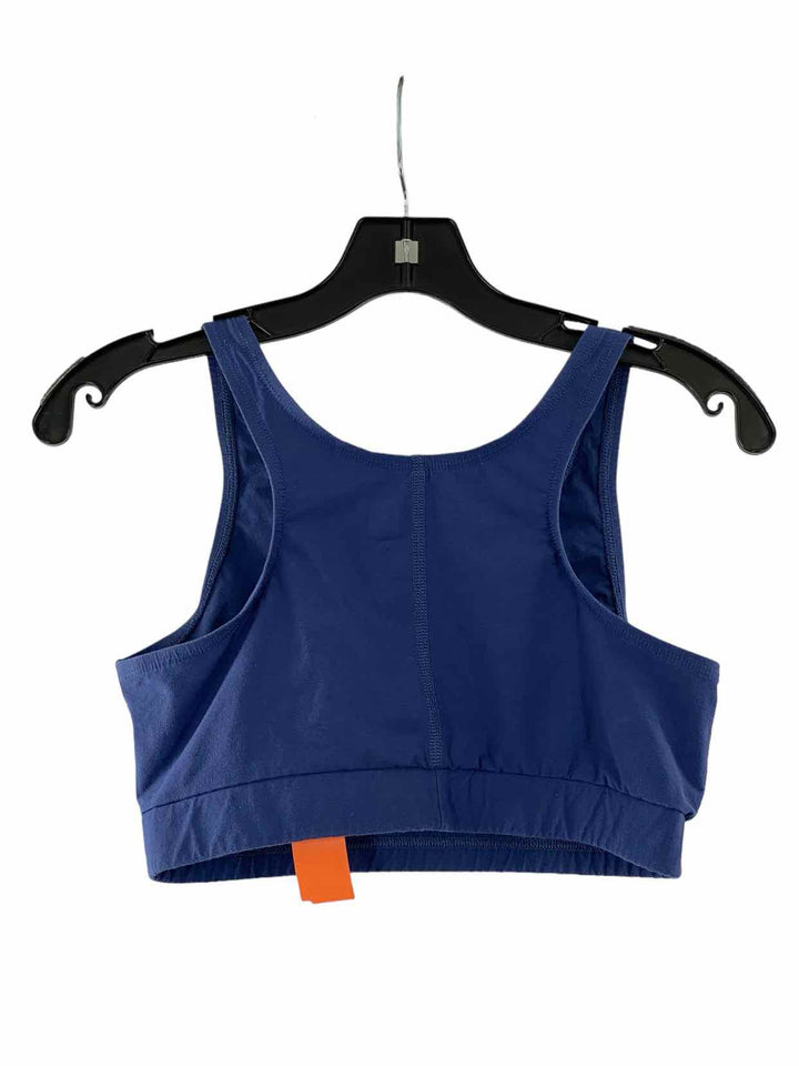 Title Nine Size M Blue Athletic Bra