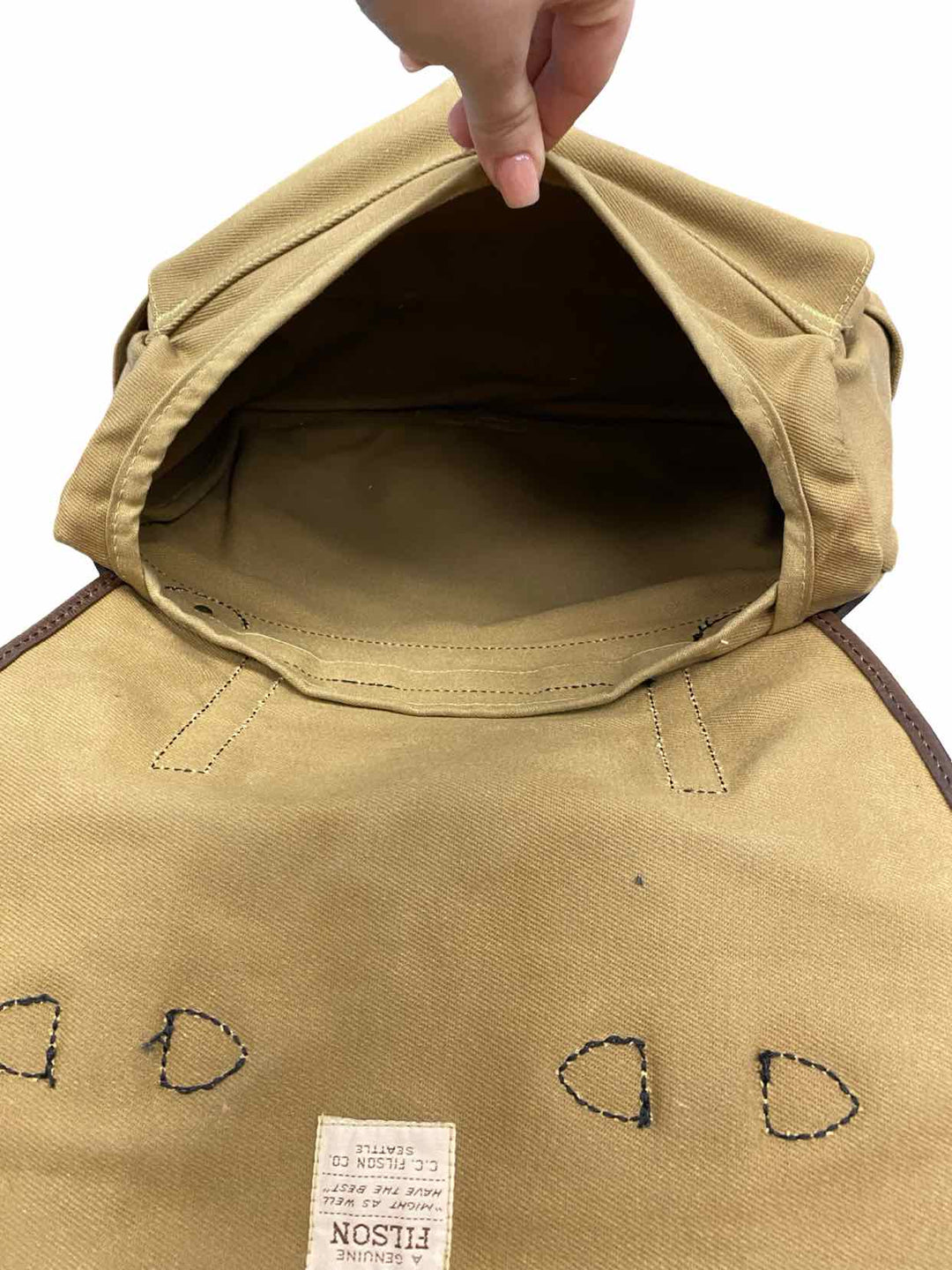 Filson Tan Bag