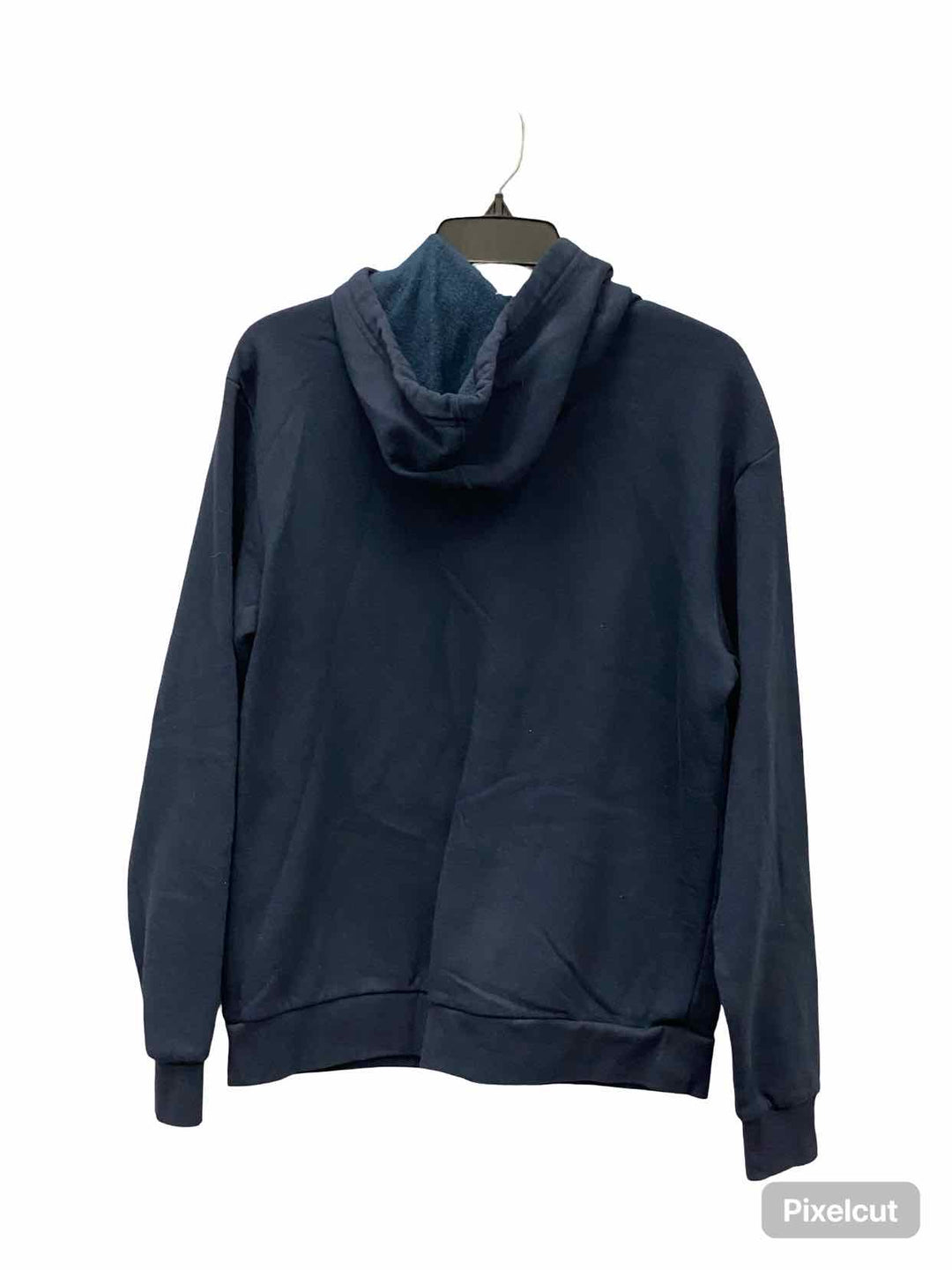 frost + fur Size M Navy Bear Hoodie Sweatshirt